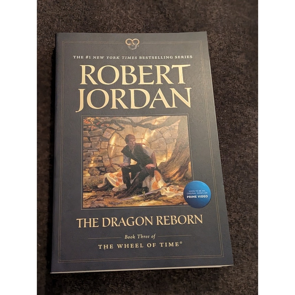 The Dragon Reborn Robert Jordan Wheel of Time Book 3 Trade Paperback Tor Books